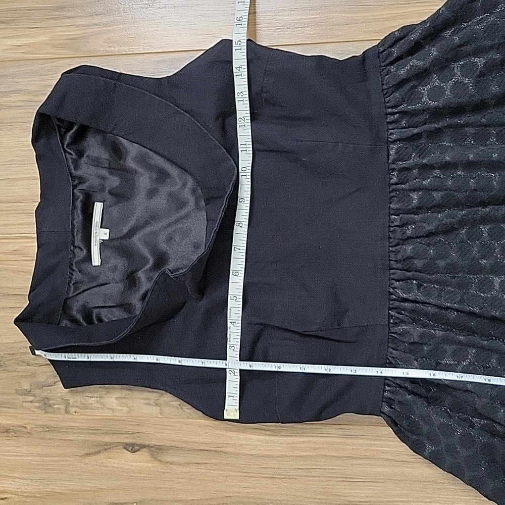 Wendy Katlen Black Metallic Sleeveless Dress - Picture 7 of 14